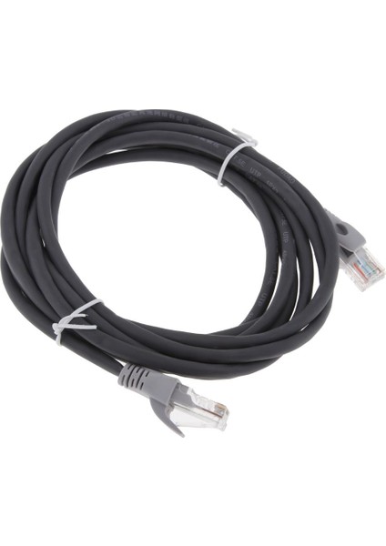Ethernet CAT5E Ağ Kablosu Internet Lan Yama Kablosu 3 Metre (Yurt Dışından) fırsatları
