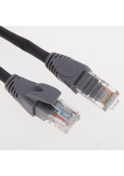 CAT5E Ethernet Lan Ağ Kablosu Bilgisayar Yönlendiricisi Pc Mac Dizüstü Bilgisayar 1.5 Metre Için (Yurt Dışından)