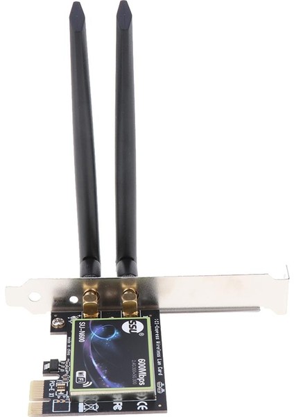 WIN7/WIN8/WIN10.3 Için 600MBPS Wifi Wlan Kart Pcı-E Ağ Kartı Lan Adaptörü (Yurt Dışından)