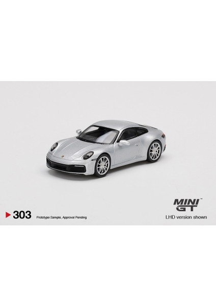 Porsche 911 Carrera 4s Silver 1:64 fiyatları