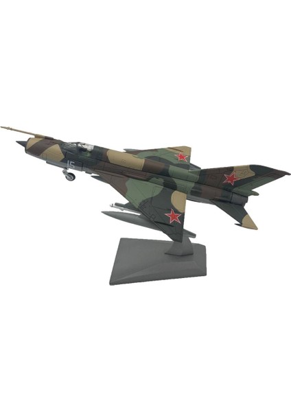 Best Life 1:72 Ölçekli Die Döküm Alaşım Mig-21 Savaş Uçak Modeli (Yurt Dışından)