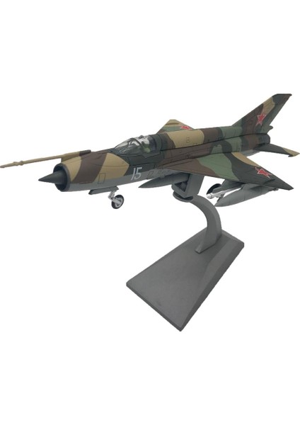 Best Life 1:72 Ölçekli Die Döküm Alaşım Mig-21 Savaş Uçak Modeli (Yurt Dışından)