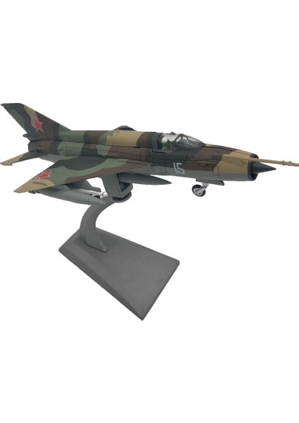 Best Life 1:72 Ölçekli Die Döküm Alaşım Mig-21 Savaş Uçak Modeli (Yurt Dışından)