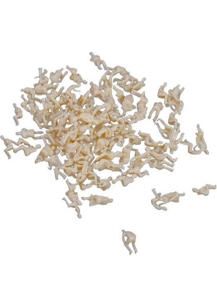 3x Model Tren Boyasız Oturmuş Insanlar Yolcular Rakamlar 1.5 cm 3 Adet (Yurt Dışından)