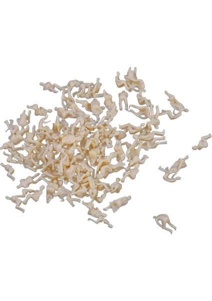 3x Model Tren Boyasız Oturmuş Insanlar Yolcular Rakamlar 1.5 cm 3 Adet (Yurt Dışından)