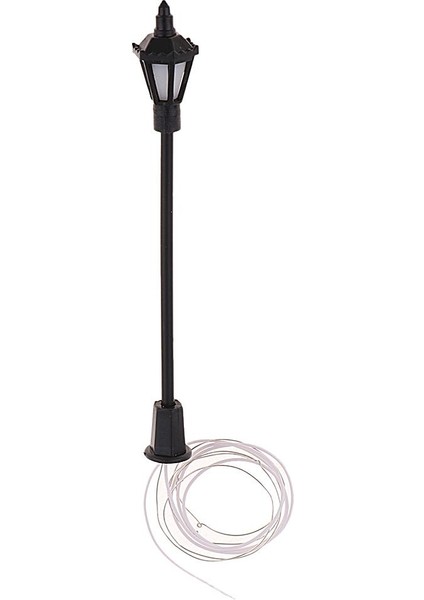 30 Miniatür Sokak Hafif Demiryolu Lambası Post Aksesuarları 1: 150 Seti (Yurt Dışından) modelleri