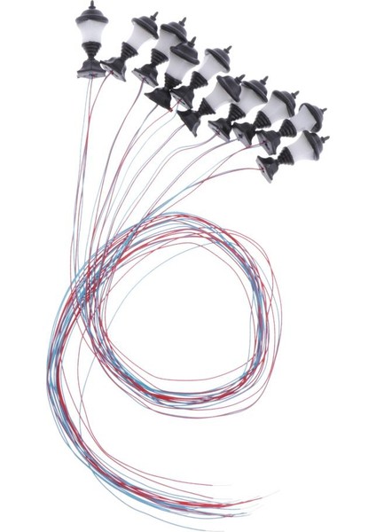 10PC Whip Light Street Light LED Lambalar Fener (Yurt Dışından) fiyatları