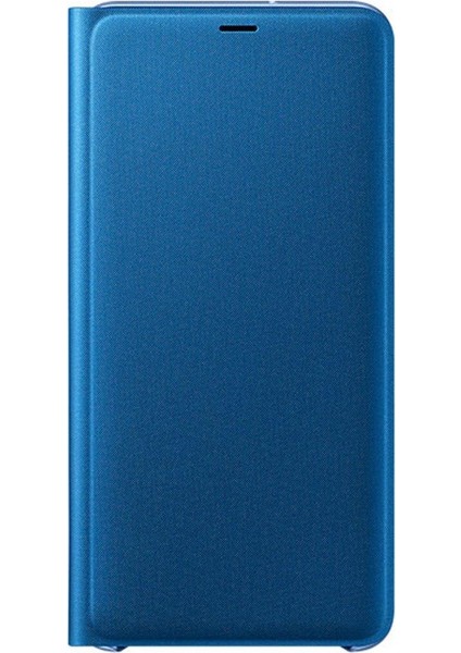 Galaxy A7 2018 Wallet Cover Kılıf - Mavi EF-WA7500PLEGWW