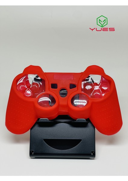 Ps3 Joystick Silikon Kılıf Dualshock Koruyucu Kılıf Kırmızı