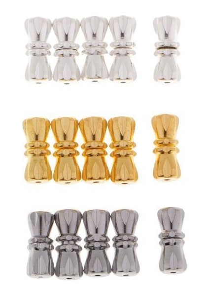 3xbrass Malzeme Çiçek Ilmek Şekli Vida Klipsler Takı Yapımı Dıy 3 Adet (Yurt Dışından)