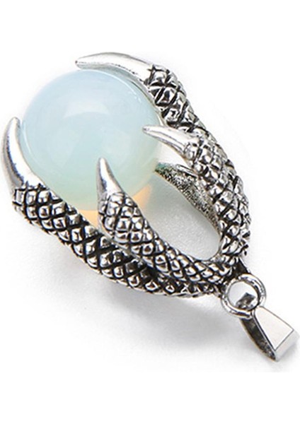 2xalloy Dragon Pençe Kolye Opal Taş Turkuaz Kolye Charms Sıcak Beyaz 2 Adet (Yurt Dışından) fırsatları