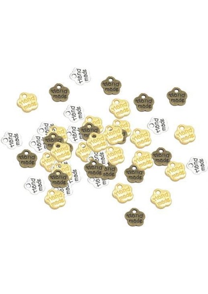2X60 Parça Renkli Kelime Plaka Charms Kolye Kolye Bilezikler Için Dıy 2 Adet (Yurt Dışından)