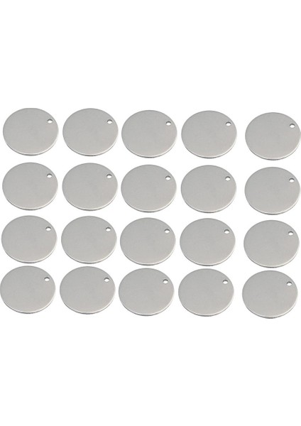 40X Yuvarlak Paslanmaz Çelik Etiket Bulguları Pet Tanımlama Metal Boşlukları (Yurt Dışından) modelleri