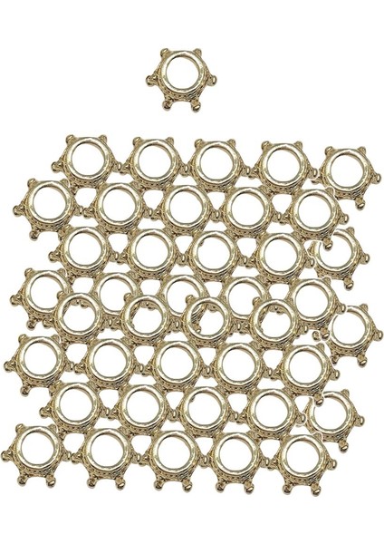 50PCS Taç Takılar Mücevher Yapım Kolye Küpeleri Için Boncuklar Kc Altın (Yurt Dışından) modelleri