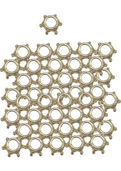 50PCS Taç Takılar Mücevher Yapım Kolye Küpeleri Için Boncuklar Kc Altın (Yurt Dışından) fırsatları