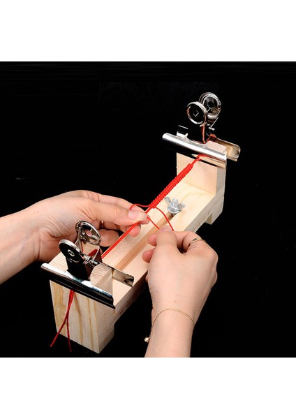 Jig Bilezik Weaver Ahşap Çerçeve Anahtarlık Düğüm Paraşüt Kordon Örgü Makinesi (Yurt Dışından) fırsatları