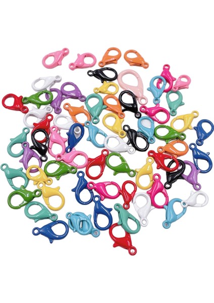 100PCS Renkli Istakoz, Dıy Mücevher Yapım Aksesuarları Için 12MM 12MM Toka (Yurt Dışından) fiyatları