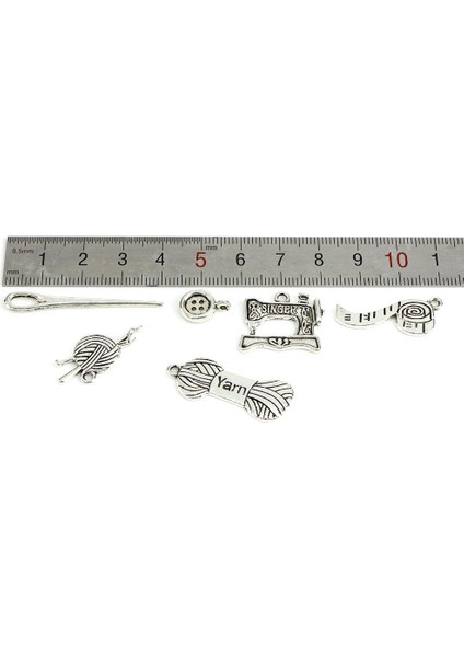 Çeşitli Dikiş Aksesuar Tarzı Takılar Takma Takılar Kolye Bulguları Hediyeler 16PCS (Yurt Dışından)