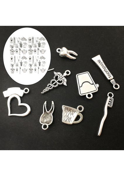 72 Adet Kolye Bileziği Için Metal Kolyeler (Yurt Dışından)