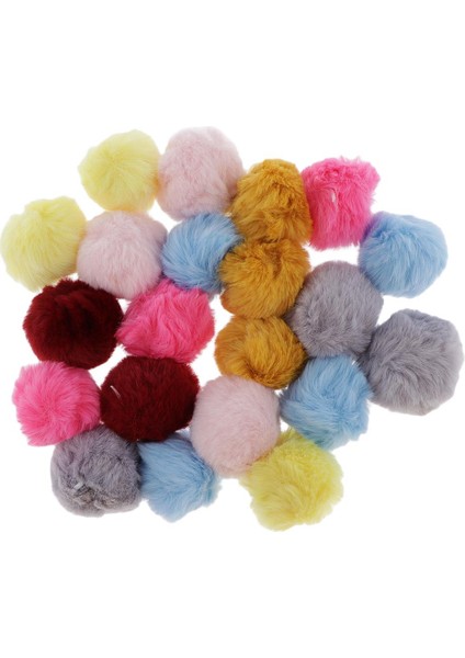 20PCS Dikiş -Fluffy Toplar -Key Yüzük Anahtar Zinciri Takılar -Car Kolye Diy Peluş (Yurt Dışından) fiyatları