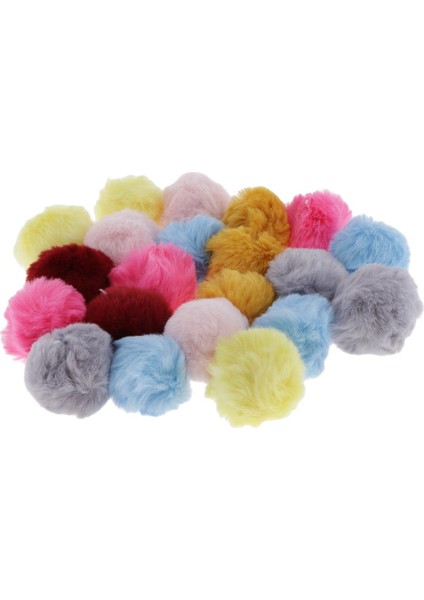 20PCS Dikiş -Fluffy Toplar -Key Yüzük Anahtar Zinciri Takılar -Car Kolye Diy Peluş (Yurt Dışından) modelleri