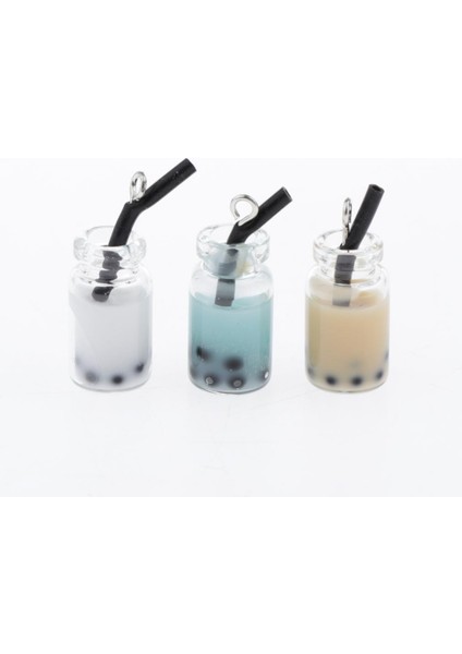 10PC Inci Süt Tea Cup Sheants Dıy Takı Zanaat Için Reçine Heykelcik Takıları (Yurt Dışından) modelleri