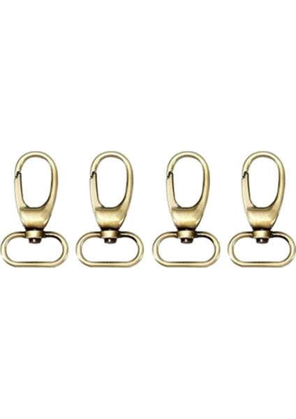 4 Adet Istakoz Klipsleri Diy Torba Anahtar Halkası Kanca Bulguları 25MM Bronz (Yurt Dışından)