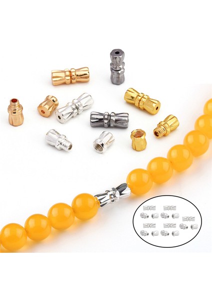 10 Adet Vidalı Toka Tokaları Alaşımlı Alaşım, Dıy Takı Için Set, Bilezikler Yapmak Gümüş (Yurt Dışından) modelleri