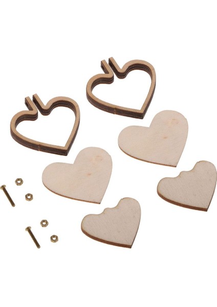 2 Set Diy Ahşap Çapraz Dikiş Hoop Mini Nakış Çerçevesi Zanaat Kalp (Yurt Dışından) modelleri