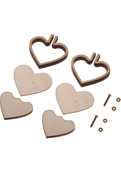 2 Set Diy Ahşap Çapraz Dikiş Hoop Mini Nakış Çerçevesi Zanaat Kalp (Yurt Dışından) indirimleri