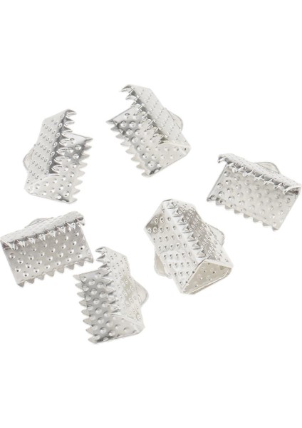 100X Kurdele Klipsi Kelepçe Kablosu Kıvrım Ucu Uç Kolye Bulguları Gümüş 10MM 10MM Parlak Gümüş (Yurt Dışından) fırsatları