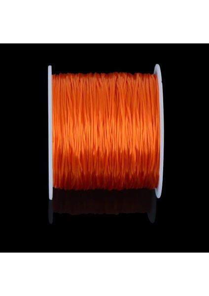 3X50 Metre Streç Polyester Kristal Dize Kordon Takı Yapımı Dıy Oranged 3 Adet (Yurt Dışından)