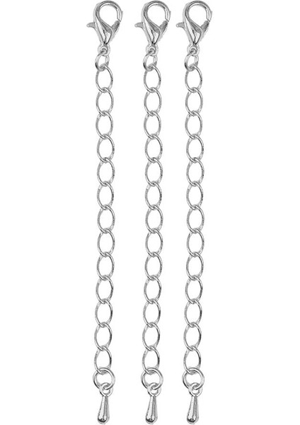 4X20 Adet 70 mm Uzatma Zinciri ile Istakoz Klipsleri Takı Için Altın ve Beyaz K 4 Adet (Yurt Dışından) indirimleri