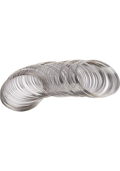 100PCS Çelik 0.6mm El Sanatları Tel Takılar Yapım Diy Bobin Aksesuarı Beyaz K (Yurt Dışından) indirimleri