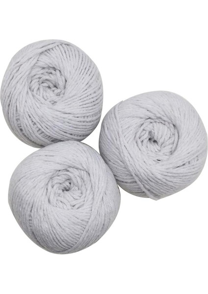 3x 60M Pamuk Kablo Halat String Drawstring Crafts Mücevher Yapımı Iplik 1.5mm (Yurt Dışından)