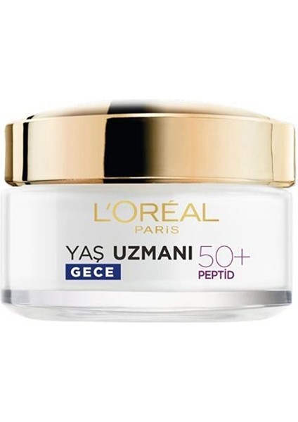 L'oréal Paris Yaş Uzmanı 50+  Gece Kremi 50ML