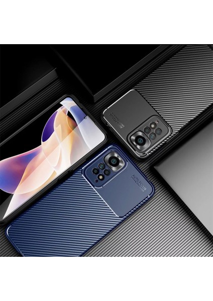 Xiaomi Redmi Note 11 Pro 5g Kılıf Kamera Lens Korumalı Karbon Silikon Parmak Izi Yapmaz indirimleri