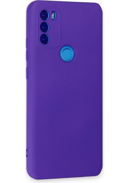General Mobile Gm 21 Plus Kılıf Lansman Içi Kadife Nano Silikon - Koyu Mor fiyatları