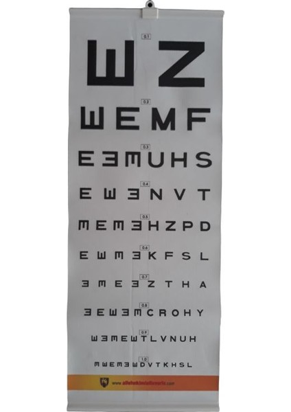 Göz Eşeli Işıksız (Snellen Eşeli) fiyatları