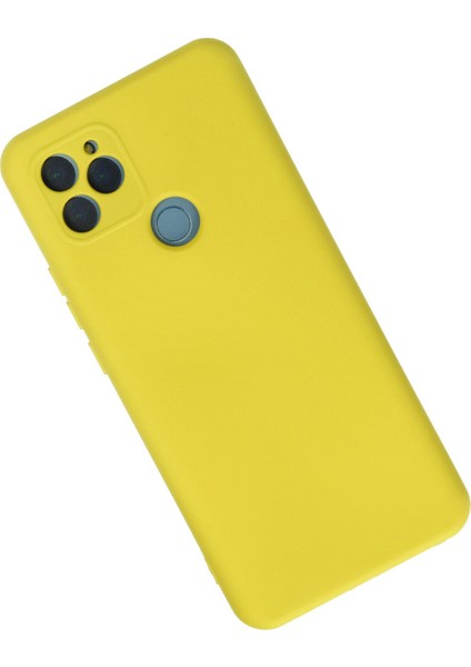 General Mobile Gm 21 Kılıf Lansman Içi Kadife Nano Silikon - Sarı fiyatları