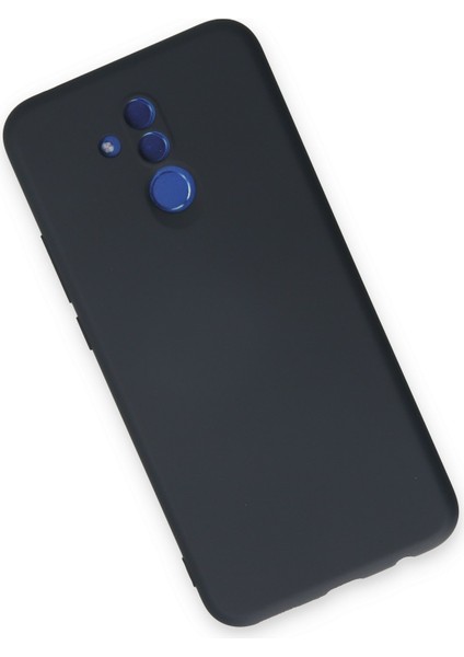 Huawei Mate 20 Lite Kılıf Lansman Içi Kadife Nano Silikon - Koyu Gri modelleri