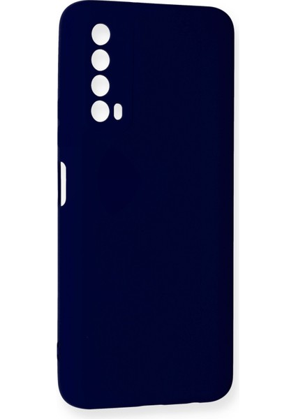 Huawei P Smart 2021 Kılıf Lansman Içi Kadife Nano Silikon - Lacivert fiyatları