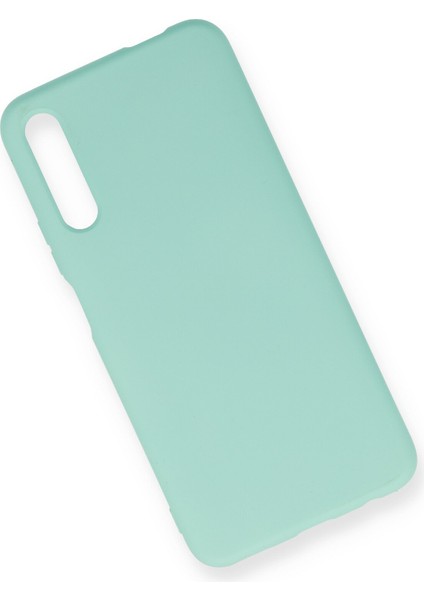 Huawei P Smart Pro / Y9S Kılıf Lansman Içi Kadife Nano Silikon - Turkuaz modelleri