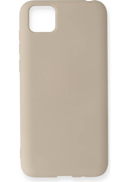 Huawei Y5P Kılıf Lansman Içi Kadife Nano Silikon - Kemik