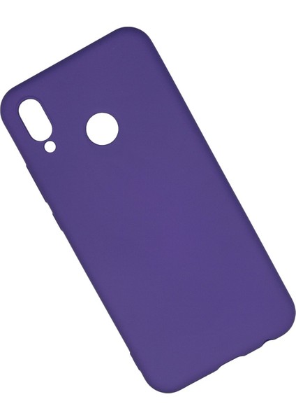 Huawei P20 Lite Kılıf Lansman Içi Kadife Nano Silikon - Mor fiyatları