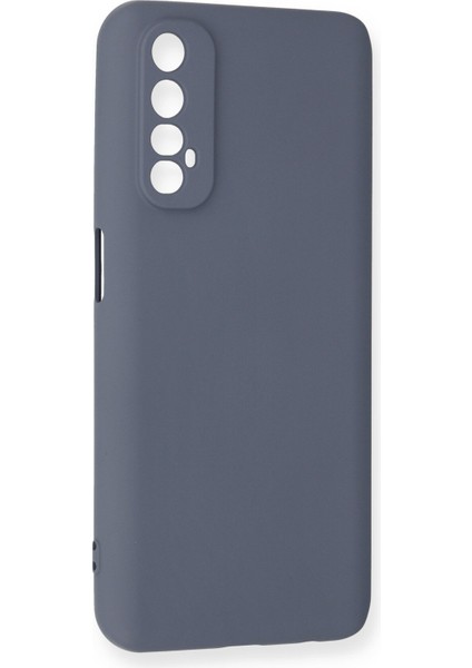 Realme 7 Kılıf Lansman Içi Kadife Nano Silikon - Gri fiyatları