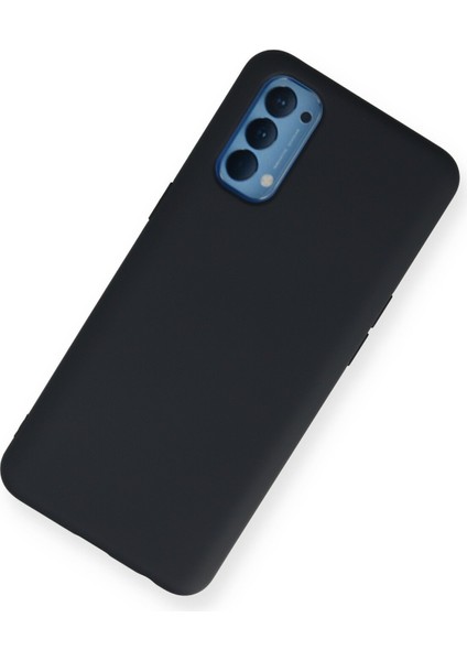 Oppo Reno 4 Kılıf Lansman Içi Kadife Nano Silikon - Koyu Gri fiyatları