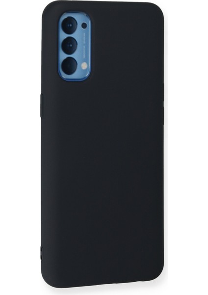 Oppo Reno 4 Kılıf Lansman Içi Kadife Nano Silikon - Koyu Gri modelleri