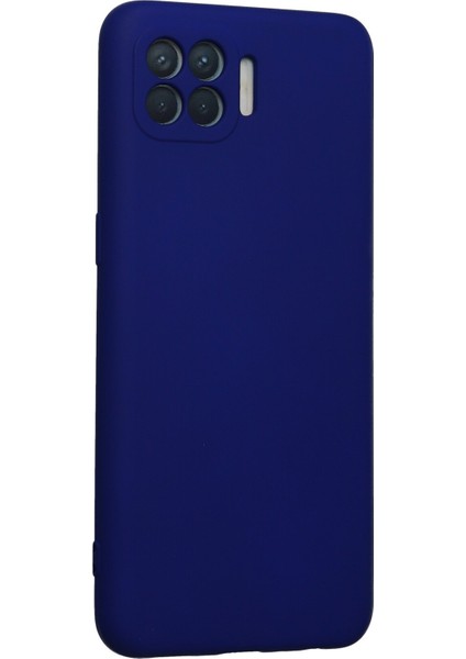 Oppo Reno 4 Lite Kılıf Lansman Içi Kadife Nano Silikon - Lacivert fiyatları