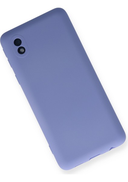Samsung Galaxy A01 Core Kılıf Lansman Içi Kadife Nano Silikon - Lila modelleri